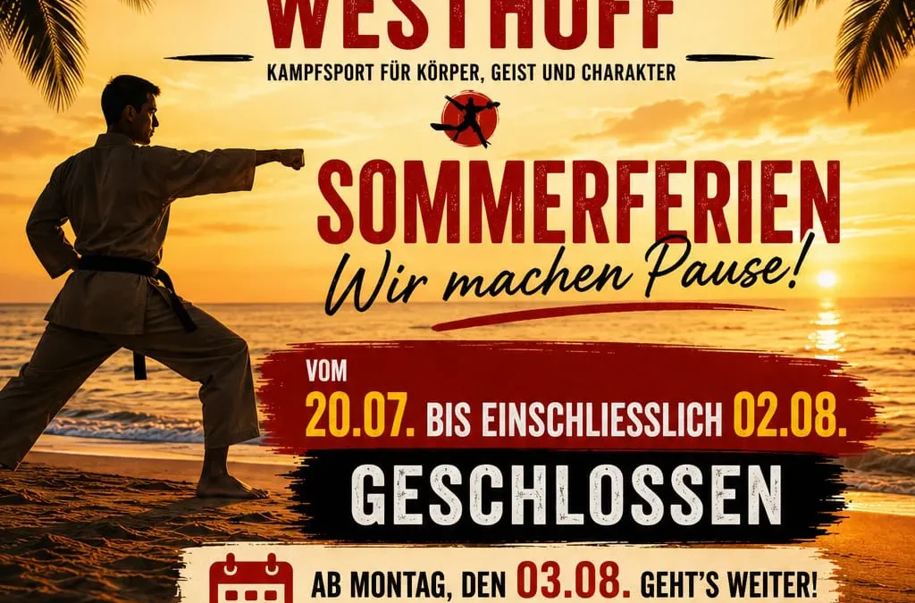 Sommerferien – wir machen eine kleine Pause